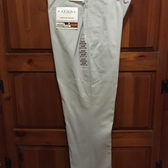 NWT Men’s Khakis 34X30 Pants - Picture 1 of 7